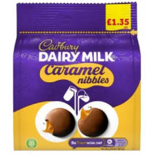 Cadbury Caramel Nibbles - (UK)