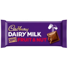 Cadbury Dairy Milk Fruit & Nut Chopped - (UK)