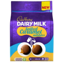 Cadbury Salted Caramel Nibbles - (UK)