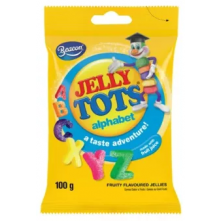 Jelly Tots Lick 'n Learn Alphabet