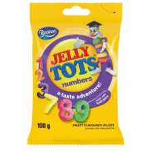 Jelly Tots Lick 'n Learn Numbers