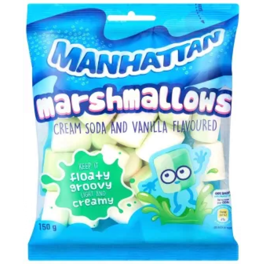 Manhattan Cream Soda and Vanilla Flavoured Marshmallows