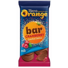 Terry's Chocolate Orange Cranberry Bar - (UK)