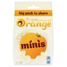 Terry's Chocolate Orange Mini's White - (UK)