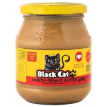 Black Cat Smooth Peanut Butter No Added Sugar & Salt