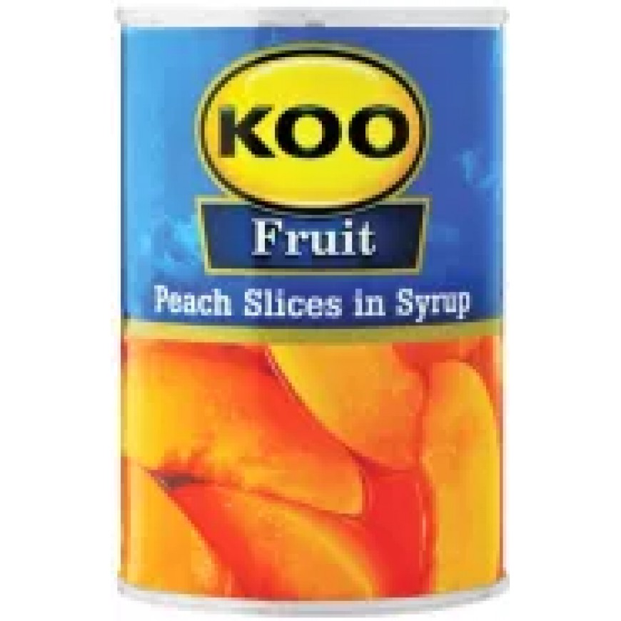 Koo Fruit Peach Slices in Syrup