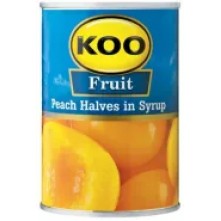 Koo Fruit Peach Halves in Syrup