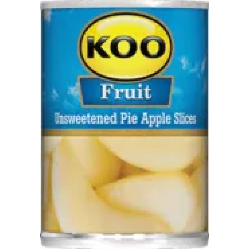 Koo Unsweeted Pie Apple Slices