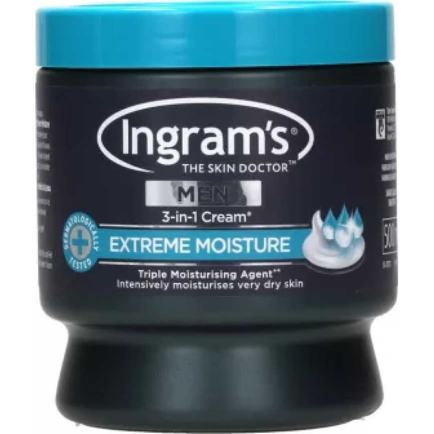 Ingram's Camphor Cream - Men's 3-in-1 Extreme Moisture Cream