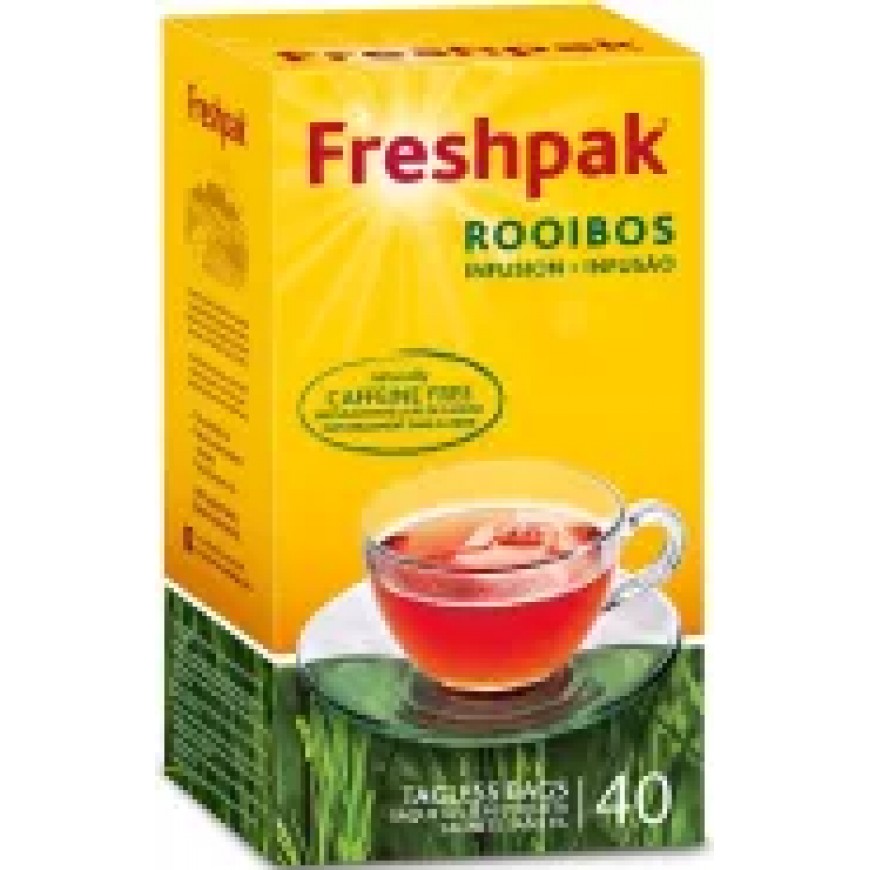 Freshpak Rooibos Tea 40s Tagless Teabags