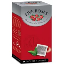 Five Roses Tea 26 Tagless Teabags