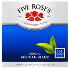 Five Roses African Blend 102 Tagless Teabags