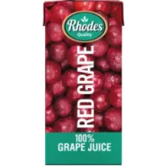 Rhodes Fruit Juice Red Grape 200ml