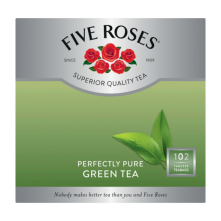 Five Roses Green Tea 102 Tagless Teabags